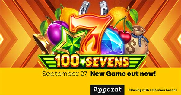 Reach for the big win stars in 100 Sevens from Apparat Gaming