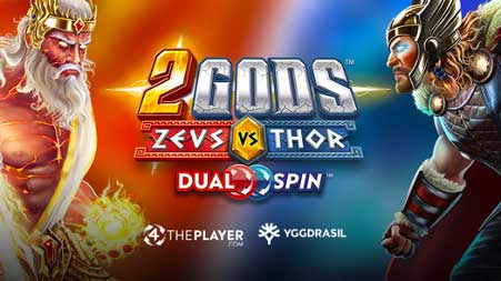 Yggdrasil releases electrifying 2 Gods: Zeus vs Thor in partnership with 4ThePlayer.com