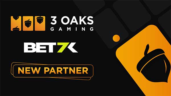 3 Oaks Gaming extends Brazilian outreach with Bet7k partnership