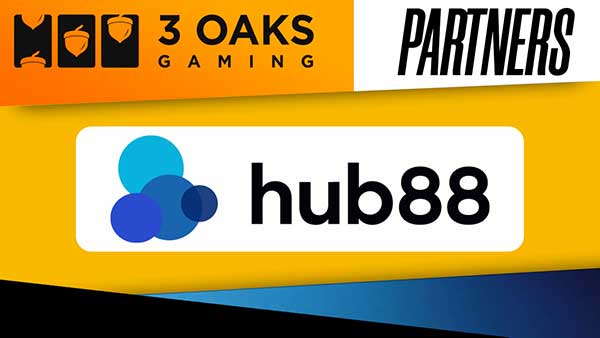 3 Oaks Gaming increases portfolio reach with Hub88 content partnership