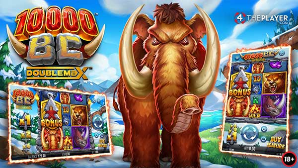 4ThePlayer unveils mammoth wins in 10 000 BC DoubleMax™