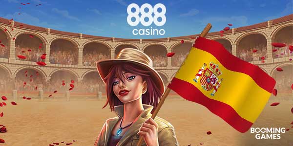 Booming Games’ premium content is now available  on 888 Casino in Spain