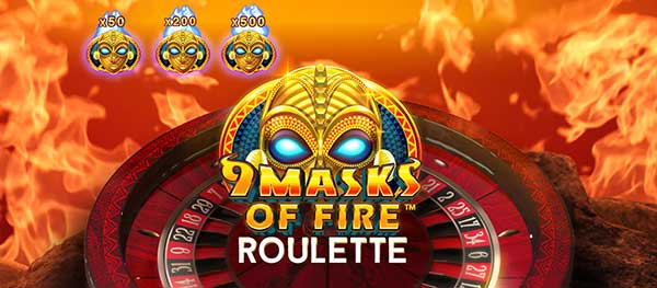 Real Dealer Heats Up Roulette with Legendary ‘9 Masks of Fire’ Title