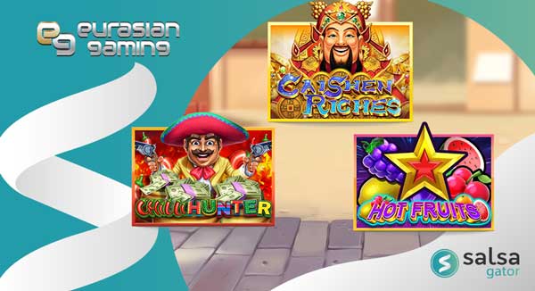 Salsa Technology launches Eurasian Gaming  titles on aggregator platform