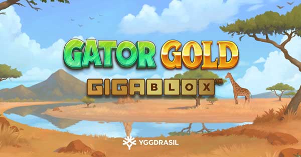 Yggdrasil jumps into riches filled river in Gator Gold Gigablox™ 