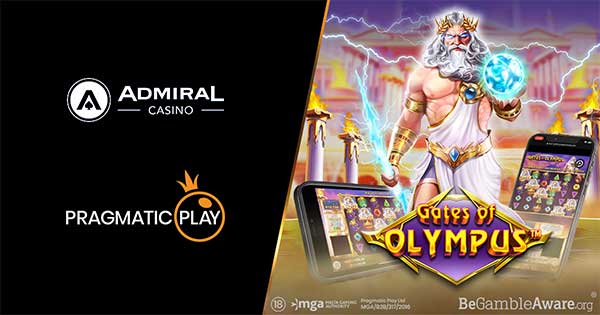 Pragmatic Play takes slots live with Admiral Casino in the UK