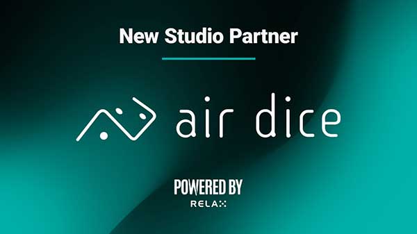 Relax Gaming signs Air Dice as latest Powered By partner