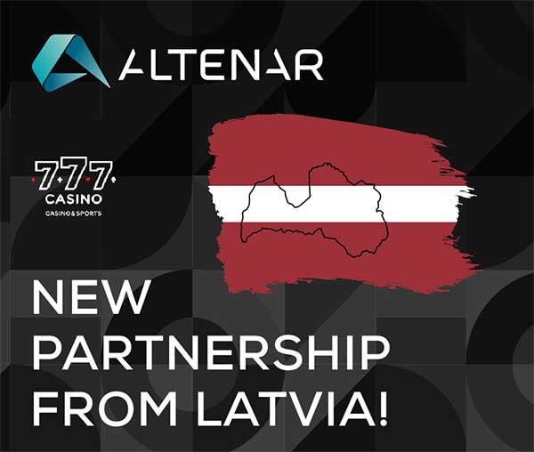 Altenar makes waves in Latvia with Casino 777 partnership