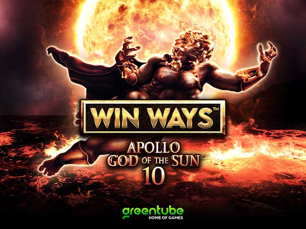 Greentube’s Apollo God of the Sun™ 10 Win Ways offers scorching slot fun
