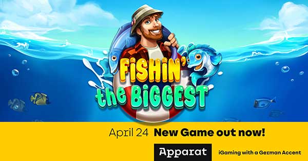 Apparat Gaming get ready to rock the boat in new Fishin’ The Biggest slot