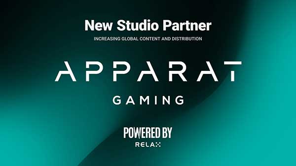 Relax Gaming names Apparat Gaming as latest Powered By partner