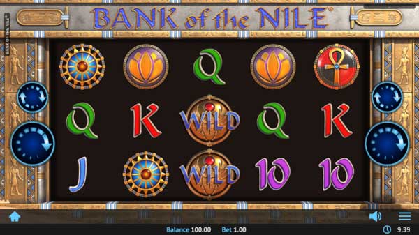 Uncover hidden treasures in the tombs of Realistic Games’ new slot Bank of the Nile
