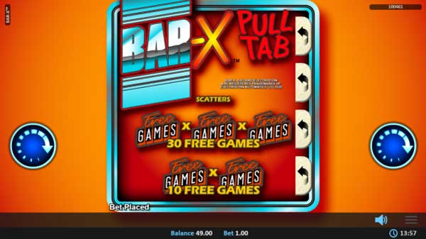 Realistic Games launches Bar-X™ Pull Tab in collabortaion with Electrocoin