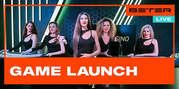 BETER Live announces first selection of live casino games