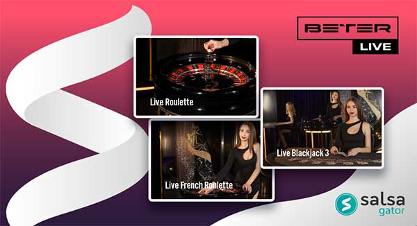 Salsa Gator goes live with Beter Live titles