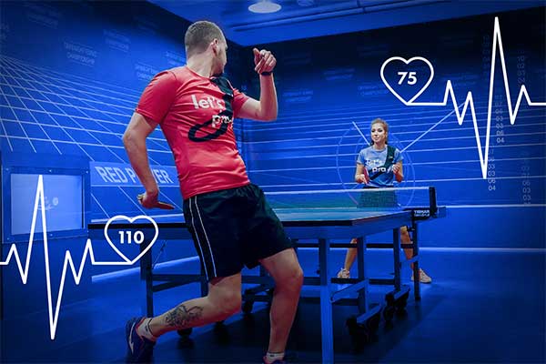 BETER debuts table tennis heart rate data for Setka Cup