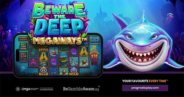 Pragmatic Play explores underwater treasures in Beware the Deep Megaways™