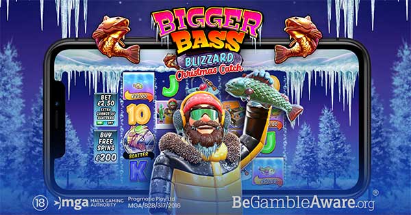 Pragmatic Play reels in the wins in Bigger Bass Blizzard Christmas Catch™