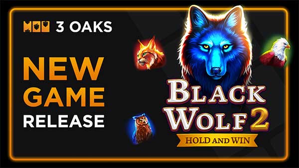 Embark on a chilling adventure in 3 Oaks Gaming’s Black Wolf 2: Hold and Win