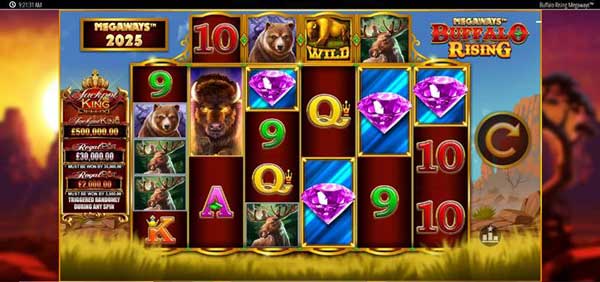 Buffalo Rising Megaways™ joins Blueprint Gaming’s Jackpot King portfolio