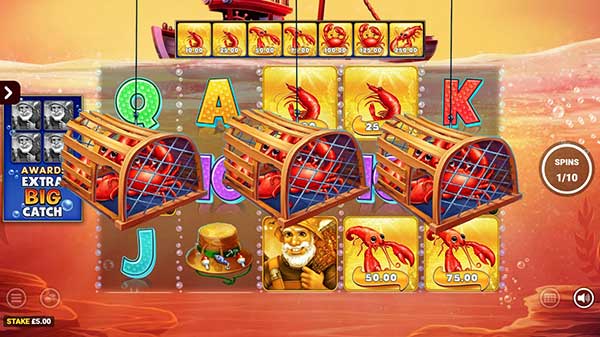 Pots of fun ahoy in Blueprint Gaming’s latest fishing-themed slot Crabbin’ For Cash Extra Big Catch Jackpot King