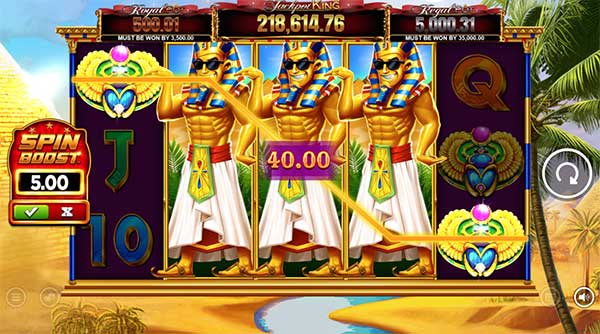 Blueprint Gaming gets its groove on in Funky Pharaoh Jackpot King