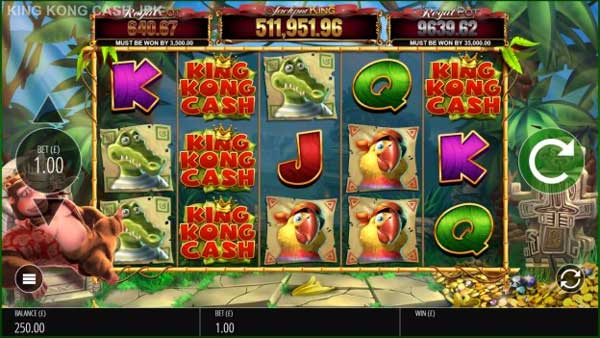 Blueprint Gaming’s King Kong Cash returns with Jackpot King integration