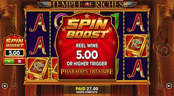 New features spin into Blueprint Gaming’s Temple of Riches