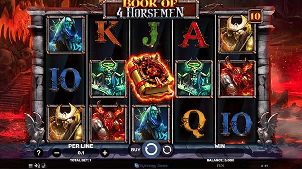 Spinomenal reveals apocalypse-inspired slot Book of 4 Horseman