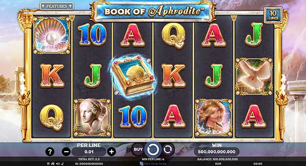 Spinomenal releases the beautiful Book of Aphrodite – The Golden Era slot