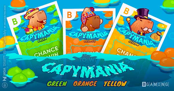 Lazy Capybara guides players to big wins in BGaming’s Capymania
