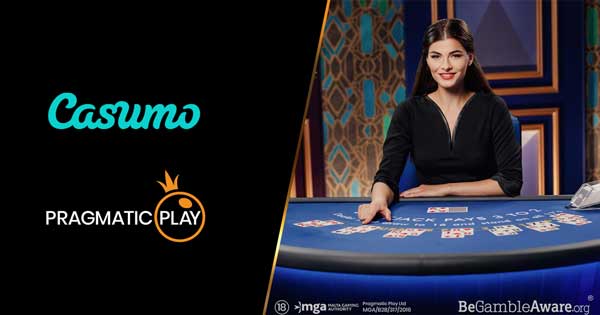 Pragmatic Play strengthens Casumo partnership through direct integration for both live casino and slots