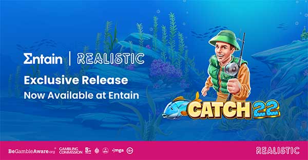 Realistic Games launches Catch 22 exclusively with Entain