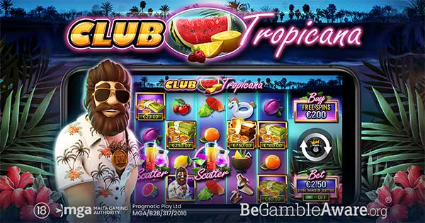 Pragmatic Play offers a taste of paradise in Club Tropicana™