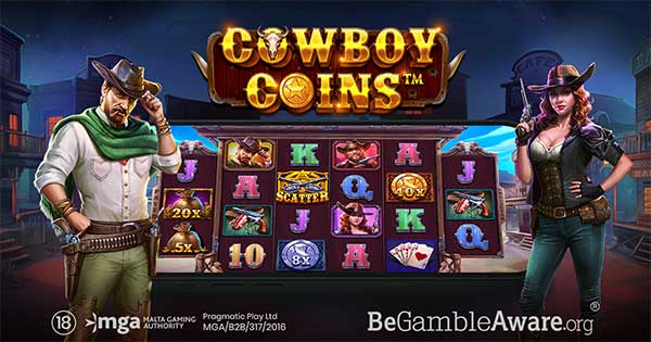 Pragmatic Play heads west for big wins in Cowboy Coins™ 