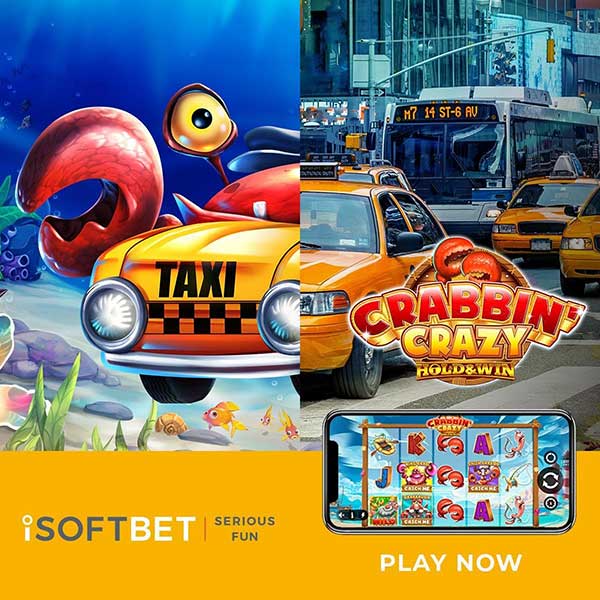 iSoftBet scours the seas for big wins in latest release Crabbin’ Crazy