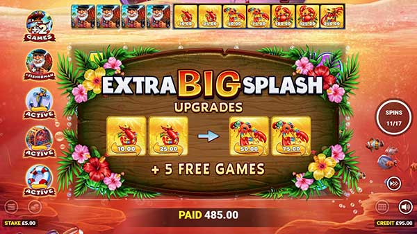Get your claws on big rewards in Blueprint Gaming’s latest fishing-themed slot Crabbin’ for Cash Extra