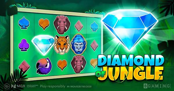 BGaming introduces first dual volatility slot with Diamond of Jungle