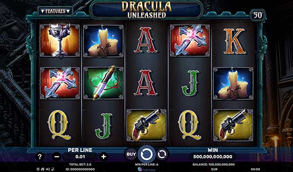Spinomenal makes it count with Dracula Unleashed slot