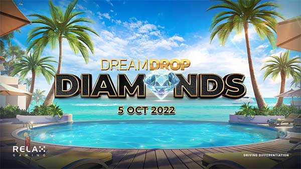 Relax Gaming unveils the most opulent release of the year Dream Drop Diamonds