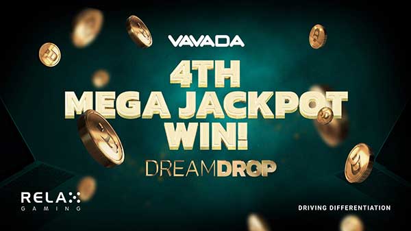 Relax Gaming memahkotai pemenang Mega Jackpot keempat saat Dream Drop terus menyenangkan