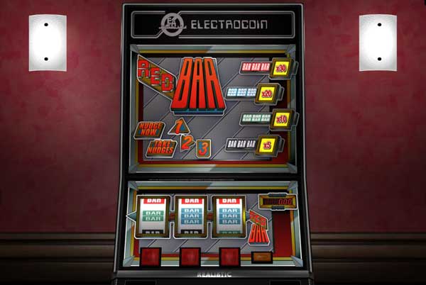 Realistic Games rounds off original Electrocoin series in style with Red Bar