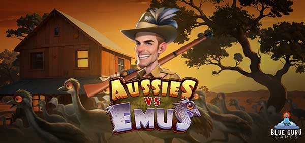 Aussies and Emus do battle in the latest slot from Blue Guru Games