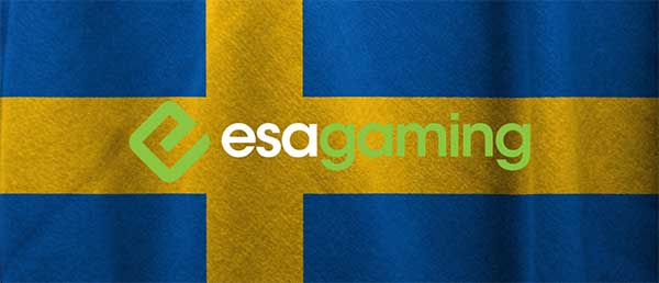 ESA Gaming maintains growth momentum with Sweden certification