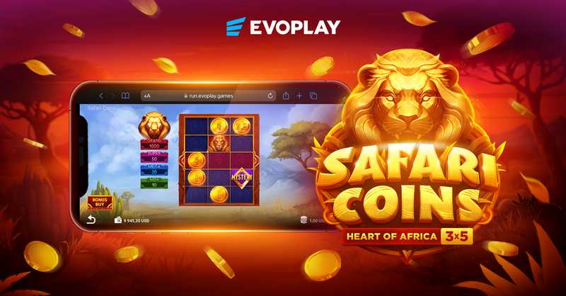 Evoplay answers the call of the wild with Safari Coins