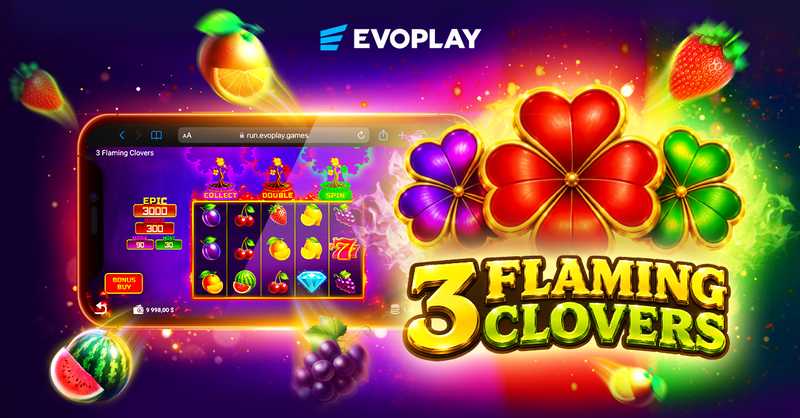 Evoplay gives luck a fiery new formula with 3 Flaming Clovers