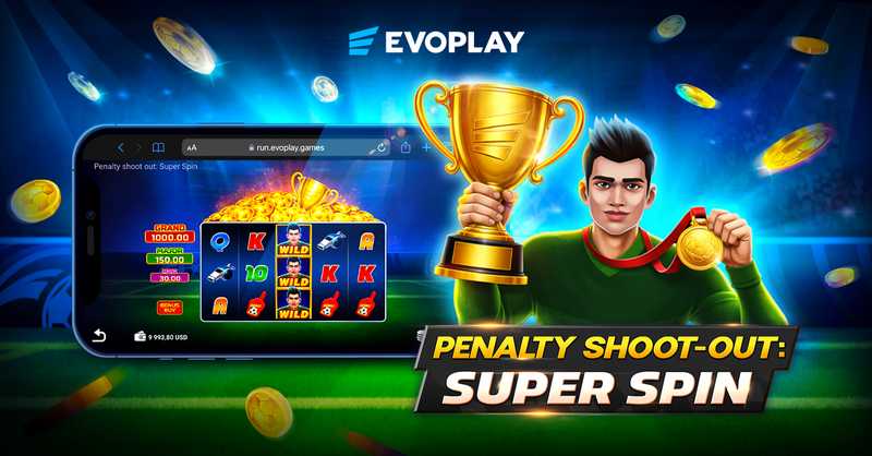 Evoplay takes iconic instant win series into slot territory with new  title Penalty Shoot-Out: Super Spin