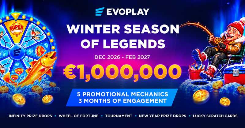 Evoplay unveils €1,000,000 Winter campaign designed to drive sustained player engagement