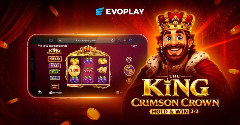 Evoplay unveils latest instalment in its popular royal series The King: Crimson Crown