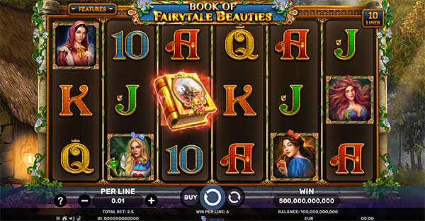 Spinomenal releases Book of Fairytale Beauties slot